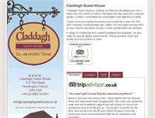 Tablet Screenshot of claddaghguesthouse.co.uk